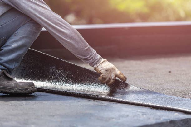 Professional Emergency Waterproofing technician working in Bellevue, KY